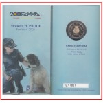 España Spain 2024 Cartera 2€ euros Proof Policía Nacional 