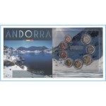 Andorra 2023 Cartera Oficial Euros € La moneda de Andorra Tirada: 10.500