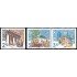 Suecia Sweden 1571/73 1990 Edificios postales MNH