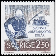 Suecia Sweden 1574 1990 Protección de los trabajadores suecos MNH