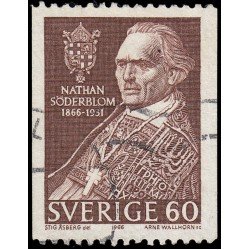 Suecia Sweden 531 1966 Centenario del nacimiento de Nathan Soderblom arzobispo de Upsala Usado Suecia Sweden 531 1966 Centenario del nacimiento de Nathan Soderblom arzobispo de Upsala Usado
