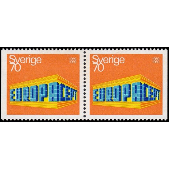 Suecia Sweden 615b 1969 Europa 10 aniv. de C.E.P.T. MNH Suecia Sweden 615b 1969 Europa 10 aniv. de C.E.P.T. MNH