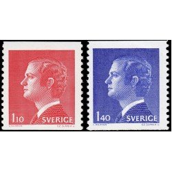 Suecia Sweden 954/55 1977 Rey Carlos Gustavo XVI MNH Suecia Sweden 954/55 1977 Rey Carlos Gustavo XVI MNH