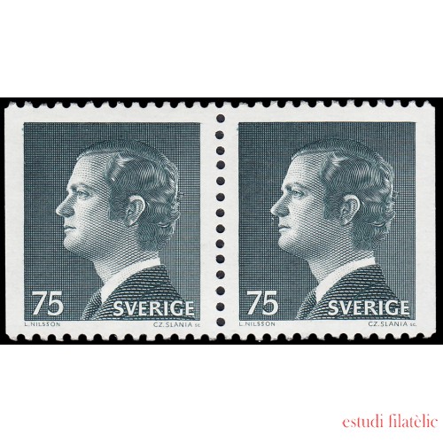 Suecia Sweden 829ab 1974 Rey Carlos Gustavo XVI MNH