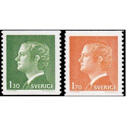 Suecia Sweden 993/94 1978 Rey Carlos Gustavo XVI MNH Suecia Sweden 993/94 1978 Rey Carlos Gustavo XVI MNH