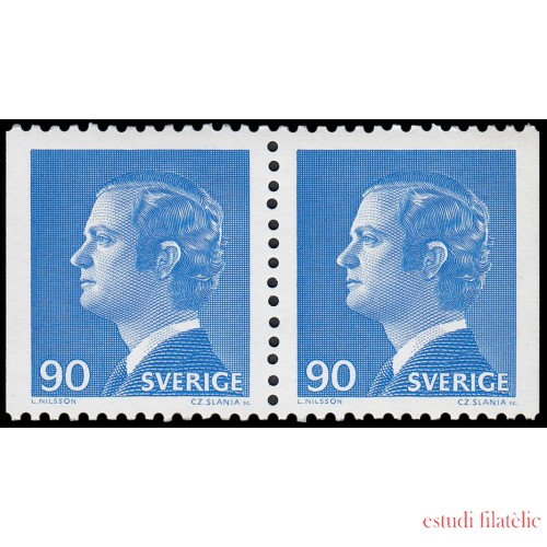 Suecia Sweden 878b 1975 Rey Carlos Gustavo XVI MNH