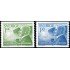 Suecia Sweden 950/51 1976 Galardonados con el premio Nobel 1916 MNH