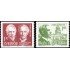 Suecia Sweden 991/92 1977 Galardonados con el premio Nobel 1917 MNH