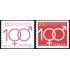 Suecia Sweden 1280/81 1984 Centenario de la Asociación Frederika Bremer por los derechos de la mujer MNH