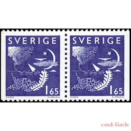 Suecia Sweden 1142a 1981 Noche y día MNH