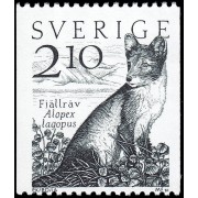 Suecia Sweden 1230 1983 Fauna Zorro ártico MNH