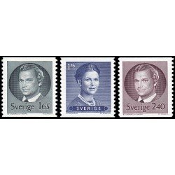 Suecia Sweden 1131/33 1981 Rey Carlos Gustavo XVI y Reina Silvia MNH Suecia Sweden 1131/33 1981 Rey Carlos Gustavo XVI y Reina Silvia MNH