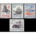 Suecia Sweden 574/77 1967-68 Definitivas 67/70 MNH