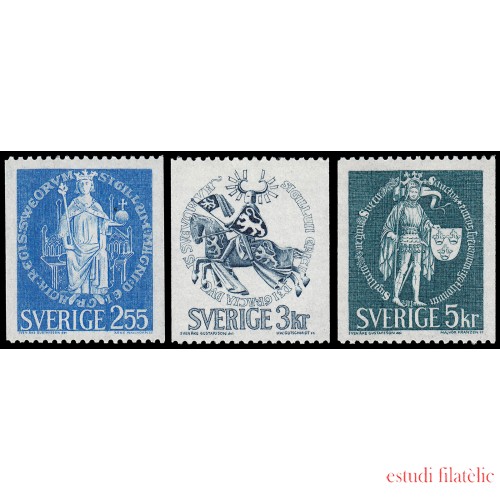 Suecia Sweden 652/54 1970 Sellos y emblemas MNH
