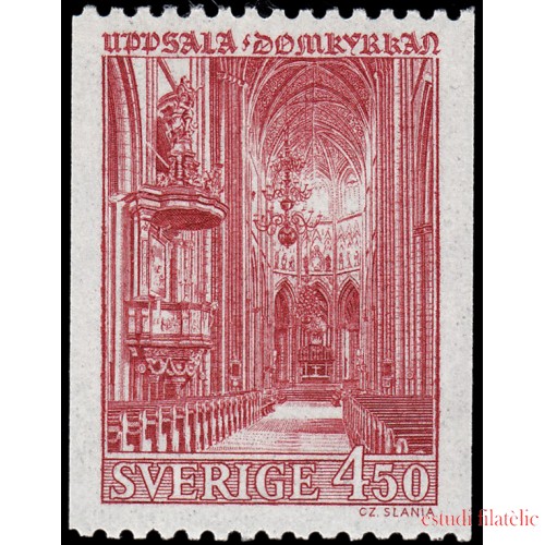 Suecia Sweden 559 1967 Catedral de Upsala MNH