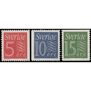 Suecia Sweden 459a/417/461 1957-62 Nuevo tipo de número MNH