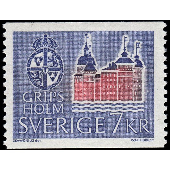 Suecia Sweden 560 1967 Castillo de Gripsholm MNH Suecia Sweden 560 1967 Castillo de Gripsholm MNH