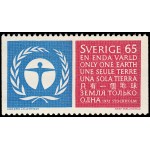 Suecia Sweden 737a 1972 Protección ambiental Conferencia de la O.N.U. en Estocolmo MNH 