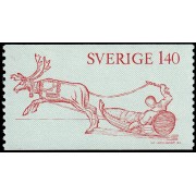 Suecia Sweden 739 1972 Centenario de Lapponia (libro de J. Schefferus) MNH