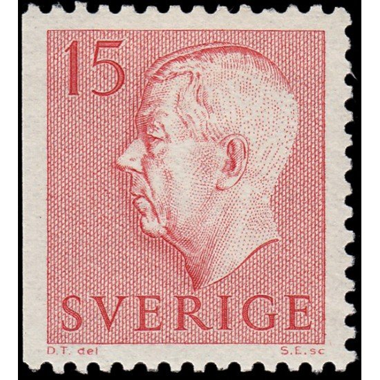 Suecia Sweden 356 1951-52 Gustavo VI MNH Suecia Sweden 356 1951-52 Gustavo VI MNH
