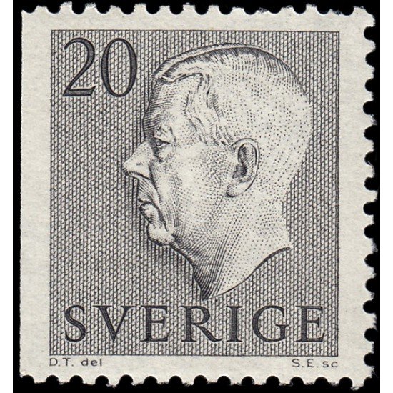 Suecia Sweden 358 1951-52 Gustavo VI MNH Suecia Sweden 358 1951-52 Gustavo VI MNH