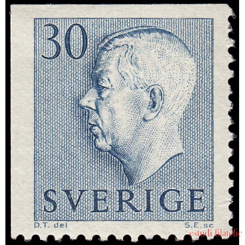 Suecia Sweden 361 1951-52 Gustavo VI MNH