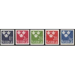Suecia Sweden 476a/79a 1961-68 Gustavo VI MNH Suecia Sweden 476a/79a 1961-68 Gustavo VI MNH