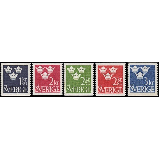 Suecia Sweden 476a/79a 1961-68 Gustavo VI MNH Suecia Sweden 476a/79a 1961-68 Gustavo VI MNH
