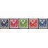 Suecia Sweden 476a/79a 1961-68 Gustavo VI MNH