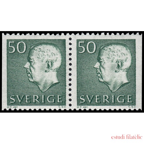 Suecia Sweden 568b 1967-71 Gustavo VI MNH