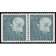 Suecia Sweden 568Bb 1967-71 Gustavo VI MNH