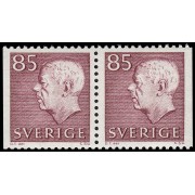 Suecia Sweden 569Ab 1967-71 Gustavo VI MNH