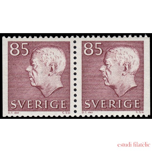 Suecia Sweden 569Ab 1967-71 Gustavo VI MNH