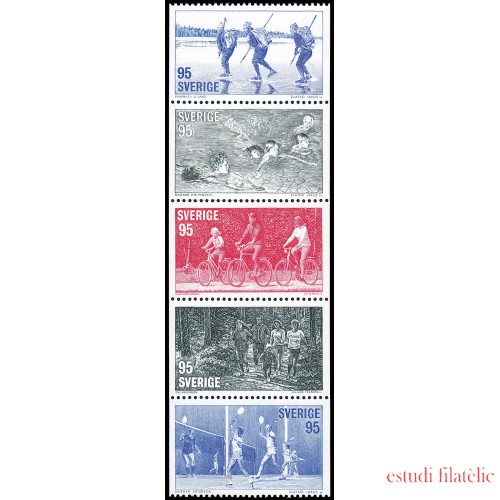 Suecia Sweden 957/61 1977 Deportes populares MNH