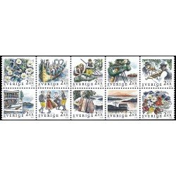 Suecia Sweden 1464/73 1988 Festival de verano MNH
