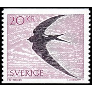 Suecia Sweden 1480 1988 Aves Vencejo común (Apus apus) MNH