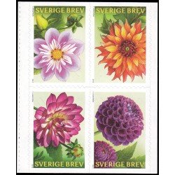 Suecia Sweden 2923/26 2013 Flores Autoadhesivos Suecia Sweden 2923/26 2013 Flores Autoadhesivos