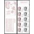Suecia Sweden C1366 1986 Homenaje a Olof Palme Carnet MNH