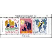 Suecia Sweden HB 13 1985 Año internacional de la juventud MNH