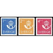 Suecia Sweden 1298/00 1985 Emblema postal MNH