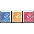 Suecia Sweden 1298/00 1985 Emblema postal MNH
