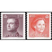 Suecia Sweden 1564/65 1990 Rey Carlos Gustavo XVI y Reina Silvia MNH