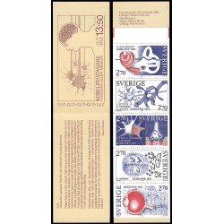 Suecia Sweden C1293 1984 Galardonados con el premio Nobel de fisiología y medicina Carnet MNH Suecia Sweden C1293 1984 Galardonados con el premio Nobel de fisiología y medicina Carnet MNH