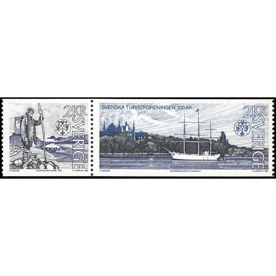 Suecia Sweden 1320a 1985 Centenario de la Federación sueca de turismo MNH Suecia Sweden 1320a 1985 Centenario de la Federación sueca de turismo MNH