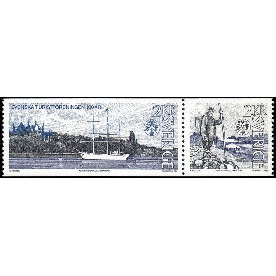 Suecia Sweden 1321a 1985 Centenario de la Federación sueca de turismo MNH Suecia Sweden 1321a 1985 Centenario de la Federación sueca de turismo MNH