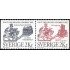 Suecia Sweden 1322 1985 900 aniv. de la escritura de donación de San Canuto a Lund MNH