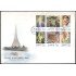 Suecia Sweden SPD FDC 1481/86 1988 Pintores suecos Sobre primer día