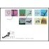 Suecia Sweden  SPD FDC 2981/85 2014 Artesania Diseño sueco Sillas Sobre primer día