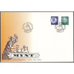 Suecia Sweden SPD FDC 2075/76 1999 Monedas Sobre primer día Suecia Sweden SPD FDC 2075/76 1999 Monedas Sobre primer día
