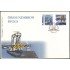 Suecia Sweden SPD FDC 2094/95 1999 Construcción del puente sobre el Oresund entre Suecia y Dinamarca Sobre primer día